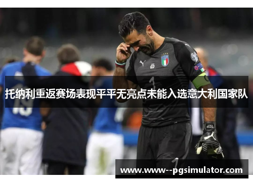托纳利重返赛场表现平平无亮点未能入选意大利国家队